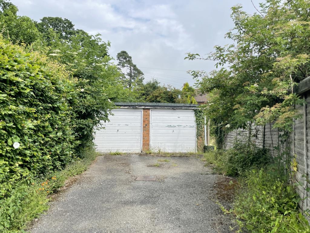 Lot: 4 - A PAIR OF GARAGES AND LAND -
